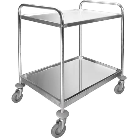 Verplaatsbare service-opbergtrolley met 2 verdiepingen Lacor