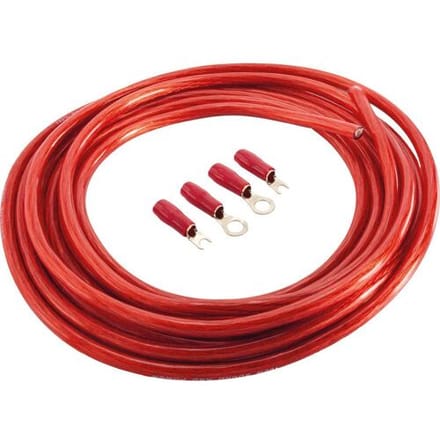 Sinuslive Car-HiFi stroomkabelset 16 mm² Verguld