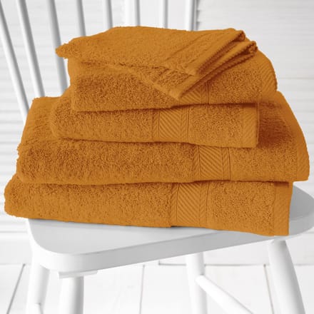 De Witte Lietaer Promopack Helene, Copper - 2 washandjes + 2 handdoeken + 2 douchelakens