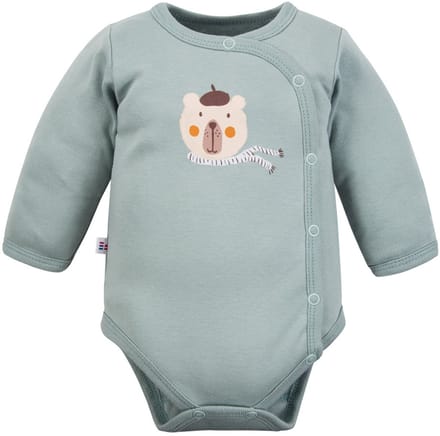 Eevi - Rompertje Beer - Omslagromper - Overslagromper - Maat 62 - 2 t/m 4 maanden