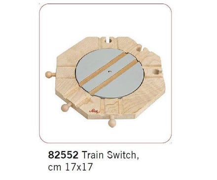 houten treinbaan train switch