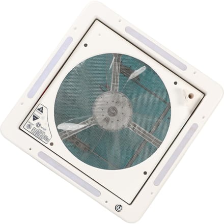 12V Camper Dakluik Ventilator 4 LED Lamp Luchtinlaat Uitlaat Dubbele Modus voor Camper Jacht Trailer