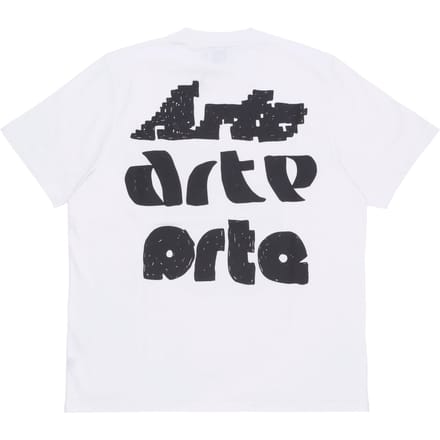 Mannen Multi Logo Afdrukken Tee wit
