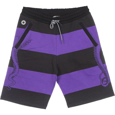 Heren trainingsbroek Fullback sweatshort paars