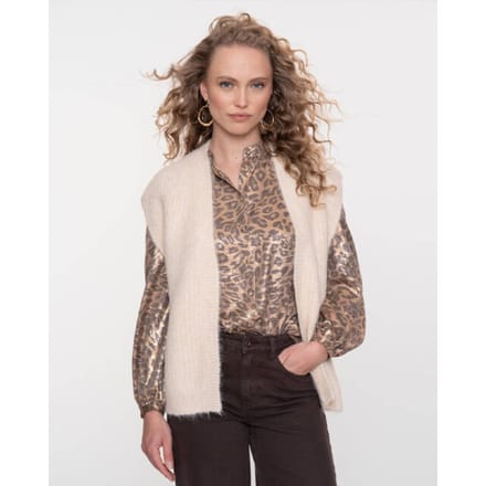 Geisha Vest off-white