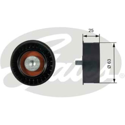 Geleiderol, distributieriem PowerGrip® GATES T42077
