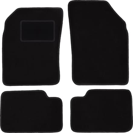 Zwarte veloursmatten voor: Nissan Micra K11 hatchback (1992-2003)