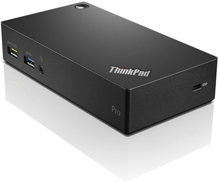 Lenovo ThinkPad USB 3.0 Pro Dock EU Bedraad USB 3.2 Gen 1 (3.1 Gen 1) Type-A Zwart