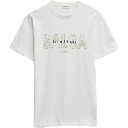 Geborduurd katoenen T-shirt Salsa Jeans