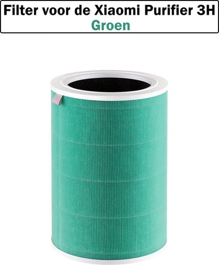 Filter geschikt voor Xiaomi Purifier 3H - Anti-formaldehyde S1 - Groen