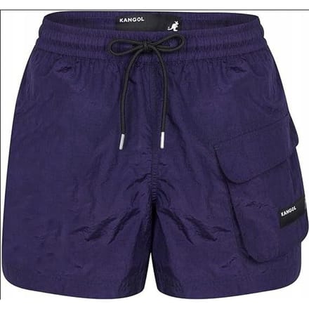 H3807 KANGOL short de bain à poche pour homme M black