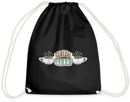 Friends Central Perk Logo Sketch Gymtas