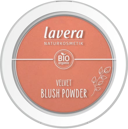 Lavera Velvet blush powder rosy peach 01 5 Gram