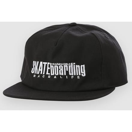 Macba Life Mag Logo Cap zwart