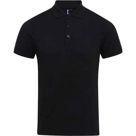 Premier Heren Coolchecker Plus Piqu Polo Shirt (Zwart)