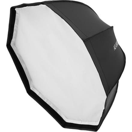 AD-S60S 23,6 inch/60 cm achthoekige studiosoftbox Speedlite Speedlight-diffuser Godox-montage met rooster zwart