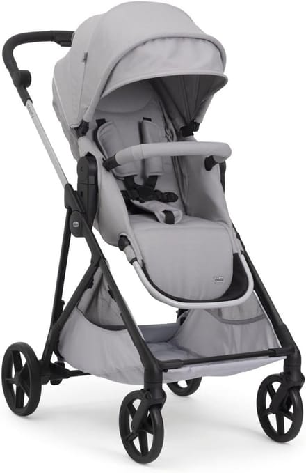 Lichtgewicht Kinderwagen - Compacte Reisbuggy - Stadswandelingen - Automatisch Inklappen - 0M-4J - Grijs