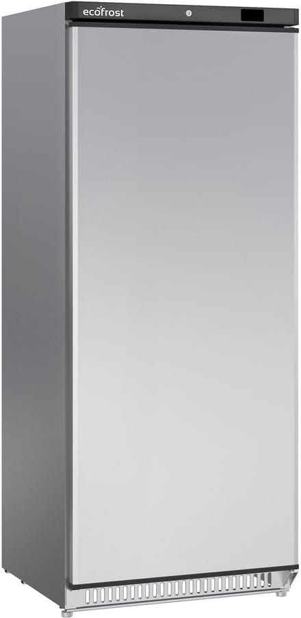 Ecofrost Koelkast - 600L - RVS - 0°C/+8°C - Statisch + Ventilator - Energielabel A - 775x744x1900mm - Horeca Koelkast