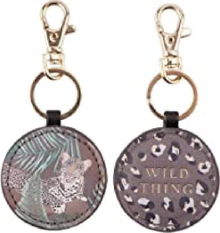 CGB Jungle Leopard Keyring | From CGB Giftware's Jungle Range | Keyring | Keys | Leopard