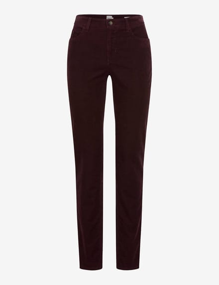 Brax Dames Jeans  Style MARY BLACKBERRY VIOLET, donkerpaars, maat 38