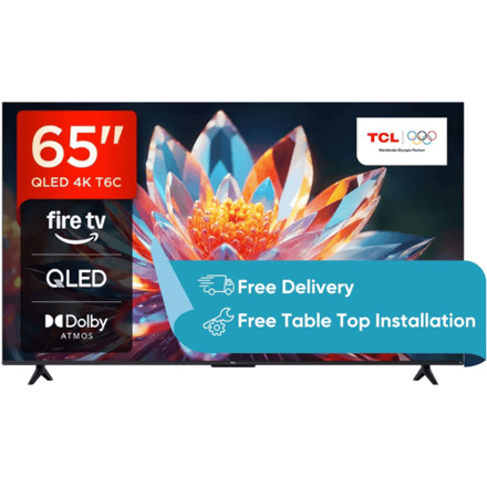 TCL 65T6C – 65 inch – 4K QLED – 120Hz