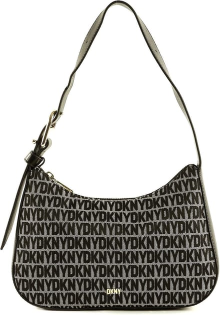 DKNY Schoudertas Handtas Deena TZ Shoulder Bag BK Logo - BK Zwart