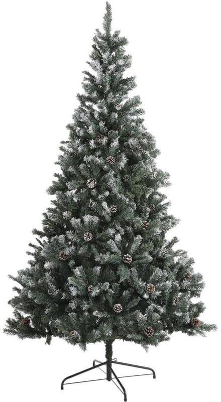Black Box Trees Pinyon - kunstkerstboom met sneeuw blauw, groen 1,85m x 1,07m