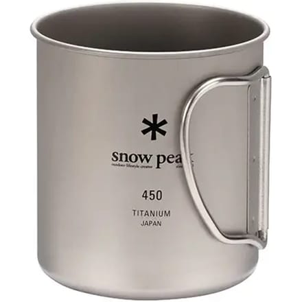Snow Peak Titanium Touristic Mok 450 ml - Lichtgewicht en duurzaam