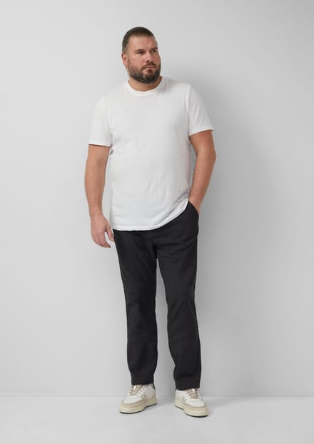 s.Oliver - male - Broek Phoenix / Relaxed Fit / Mid Rise / Stretch Katoen