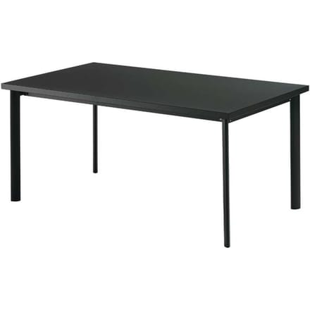 Emu Star tafel - zwart - 160 x 90 cm
