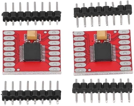 2 Stuks Dual DC Stepper Motor Driver Module, H Bridge Controller Board voor Motorbesturing en Robotica