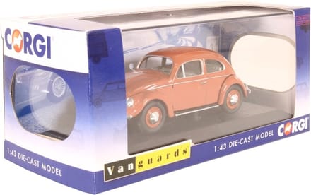 Volkswagen Beetle Oval Rear Window Saloon - 1:43 - Vanguards