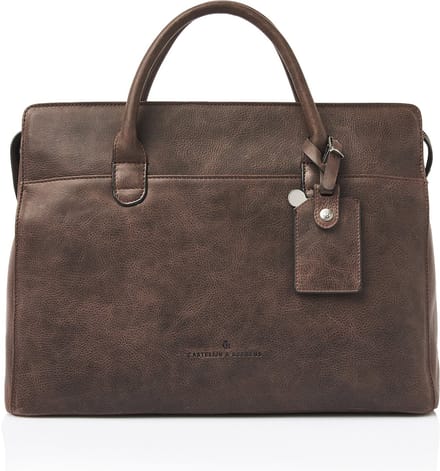 Castelijn & Beerens - Carisma Laptoptas 15,6 RFID | mocca -