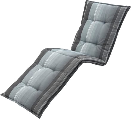 Madison - Tuinkussen - Ligbedkussen - 200x60cm - Steff Grey - Grijs