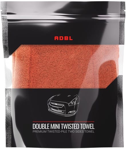 ADBL DOUBLE MINI TWISTED TOWEL RED - ADBADB000612
