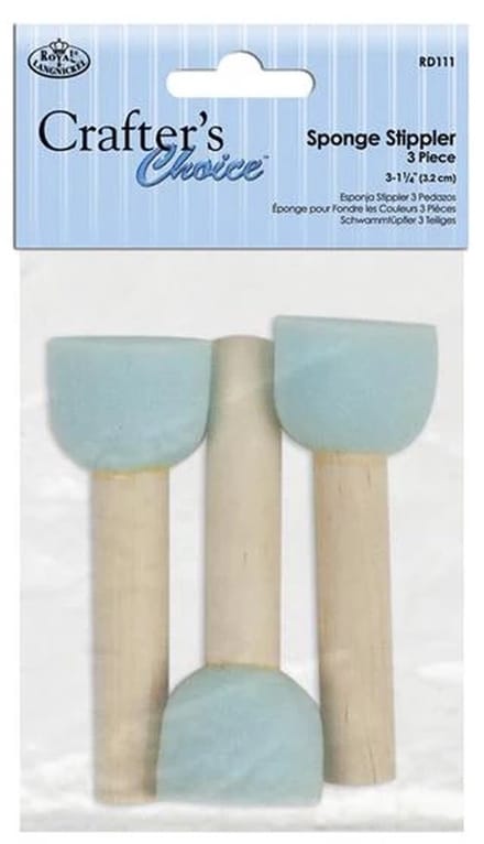 R&L Medium Sponge Stippler Set 1 1/4 (3.2 cm) - 3 Pack