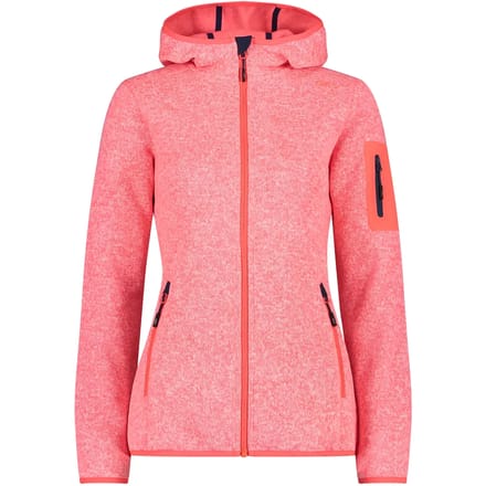 Dames fleece met capuchon CMP