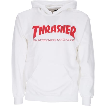 Heren Skatemag Hood Wit/rood