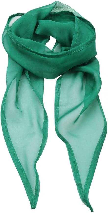 Premier Ladies Chiffon Scarf PR740 - Emerald - One size