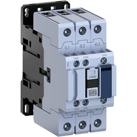 WEG CWB80-11-30D02 Vermogensbeveiliging Direct schakelend 3x NO 37 kW 24 V/DC 1 stuk(s)