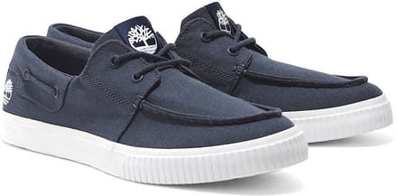 Authentic Boat Shoe Casual Canvas - Blue Loafers