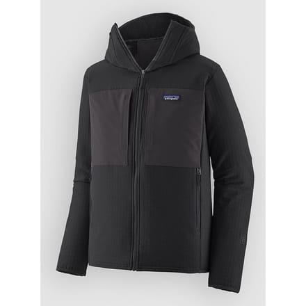 Patagonia R2 Techface Hoody Jas zwart