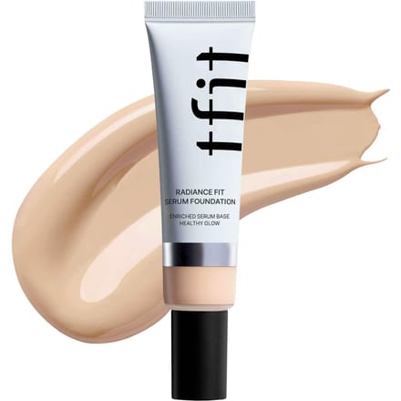 TFIT Radiance Fit Serum Foundation, C01 Porcelain, 30g (1.05oz) white