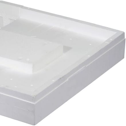 Mauersberger shower tray support styrofoam for Cissus 100 x 100 cm super flat