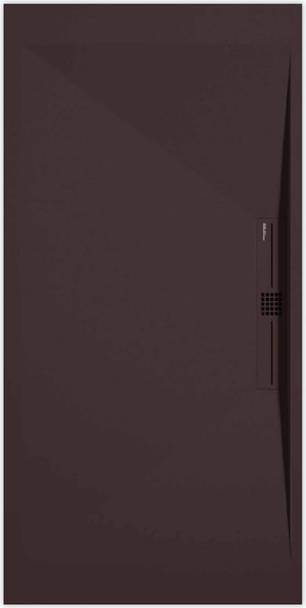 Sanifun douchebak Stone Side Chocolate Smooth 1100 x 700 P