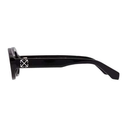 Off White Dames/Dames Edison Ovale Zonnebril (Zwart/Zwart)