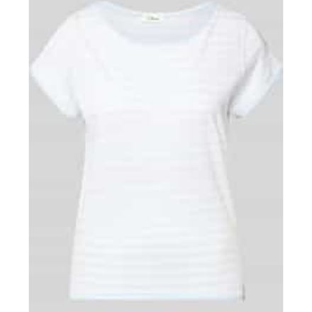 s.Oliver T-shirts Blue Light Größe: 44 | Hemden Outlet | Damen | Blau