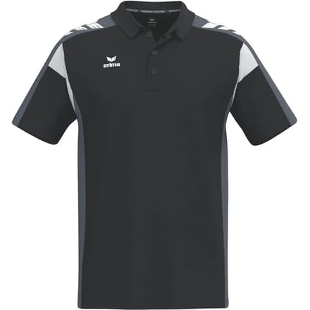 Erima Celebrate 125 Polo Heren - Zwart / Slate Grey | Maat: S