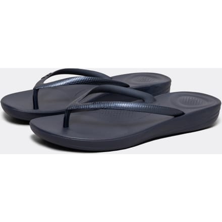 FitFlop Iqushion Ergonomic Flip-Flops TPU Dames Slippers - Midnight Navy