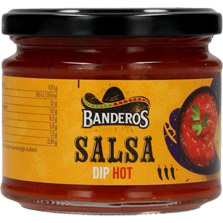 Salsa dip hot